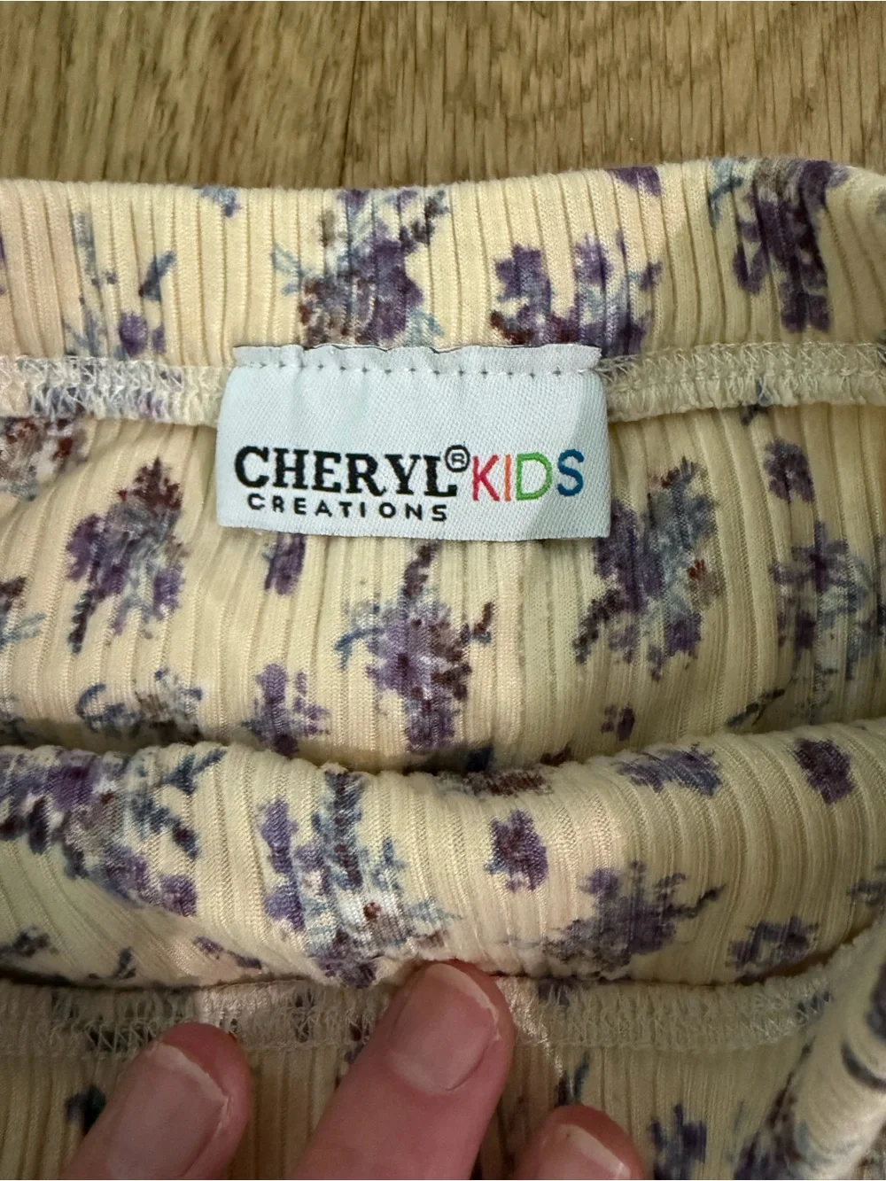 Cheryl Kids Creations Girls Floral 2 Piece Skirt Set Small Yellow